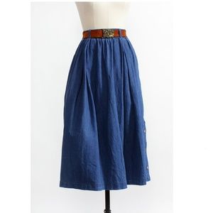 Willowbend Full Denim Skirt